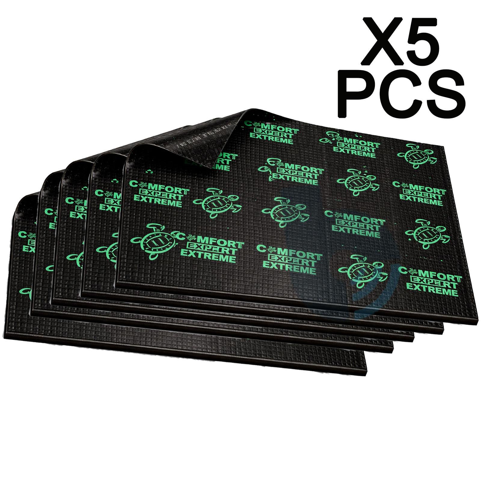 Comfort EXTREME PRO 6 - 5 Sheets 6mm 500x700mm Sound Deadening Mat Kit