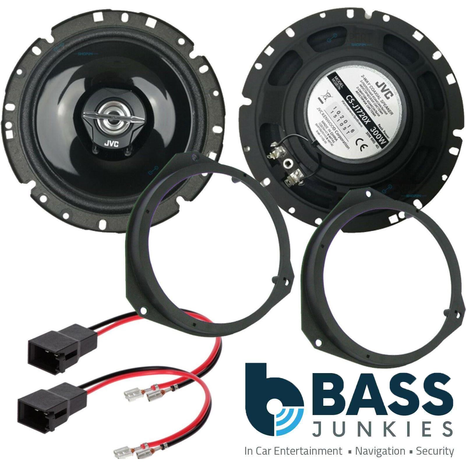 Ford KA MK2 2009-2014 JVC 17cm 6.5 Inch 600 Watts 2 Way Front Door Car Speakers