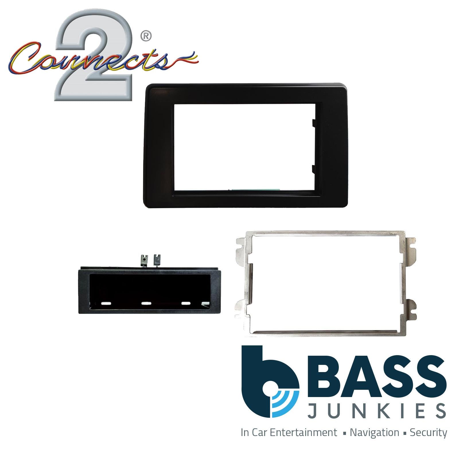 Connects2 CT24RT22 Car Black Single Din Fascia Panel To Fit Renault Master