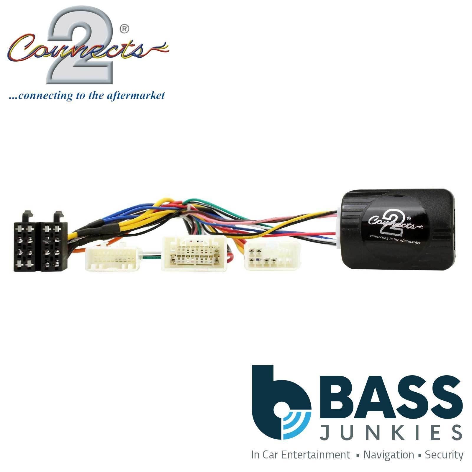 Connects2 CTSTY003.2 Toyota Avensis RAV4 Corolla Yaris Car Stereo Radio Steering Wheel Interface Stalk Control