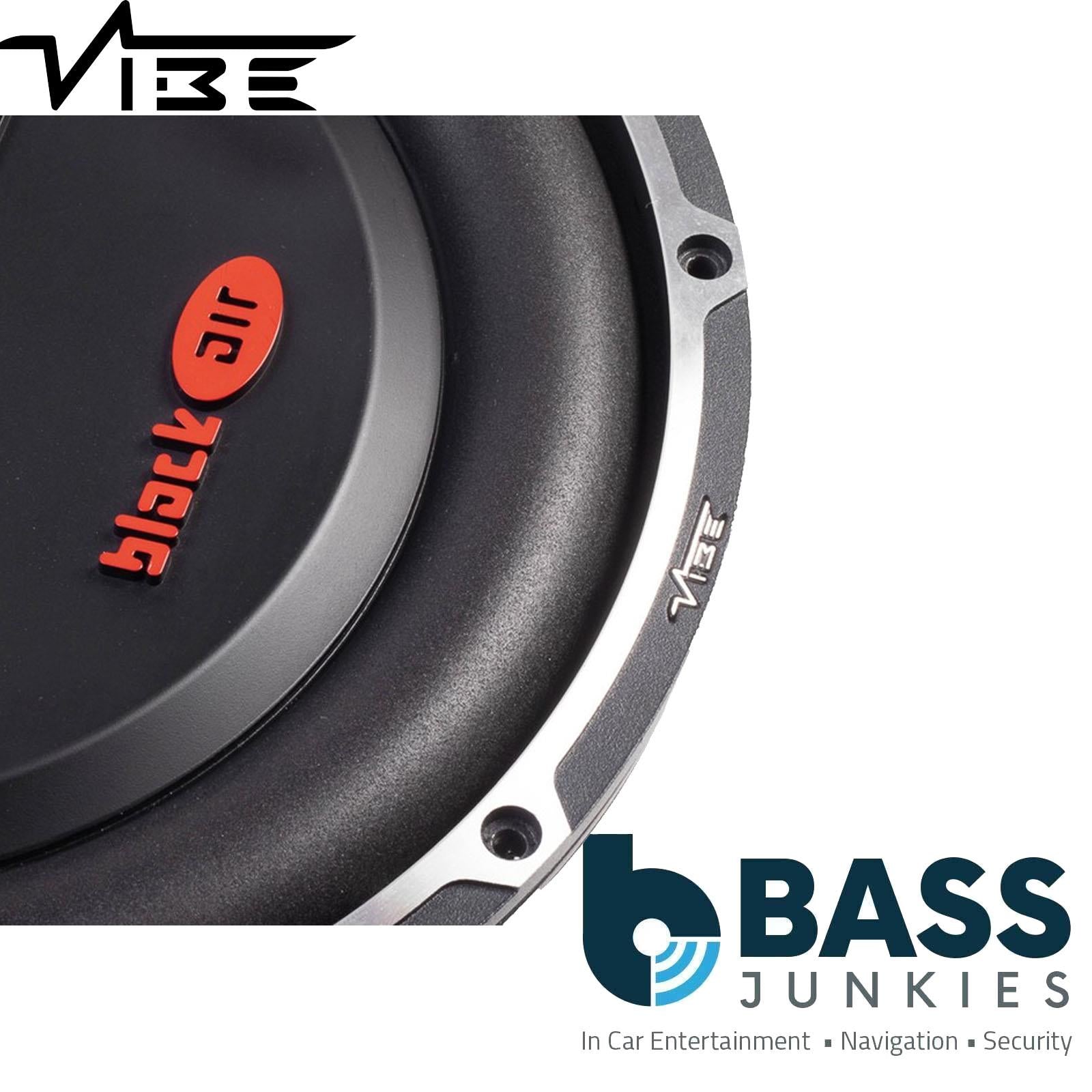 VIBE BLACKAIR12D2S-V3 - 12 INCH 900 Watt Bass Car Audio Slimline Subwoofer