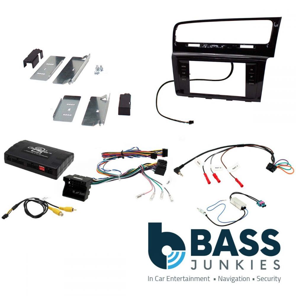 Connects2 CTKVW15 - Volkswagen Golf 2013 Onwards Double Din Fascia Installation Kit