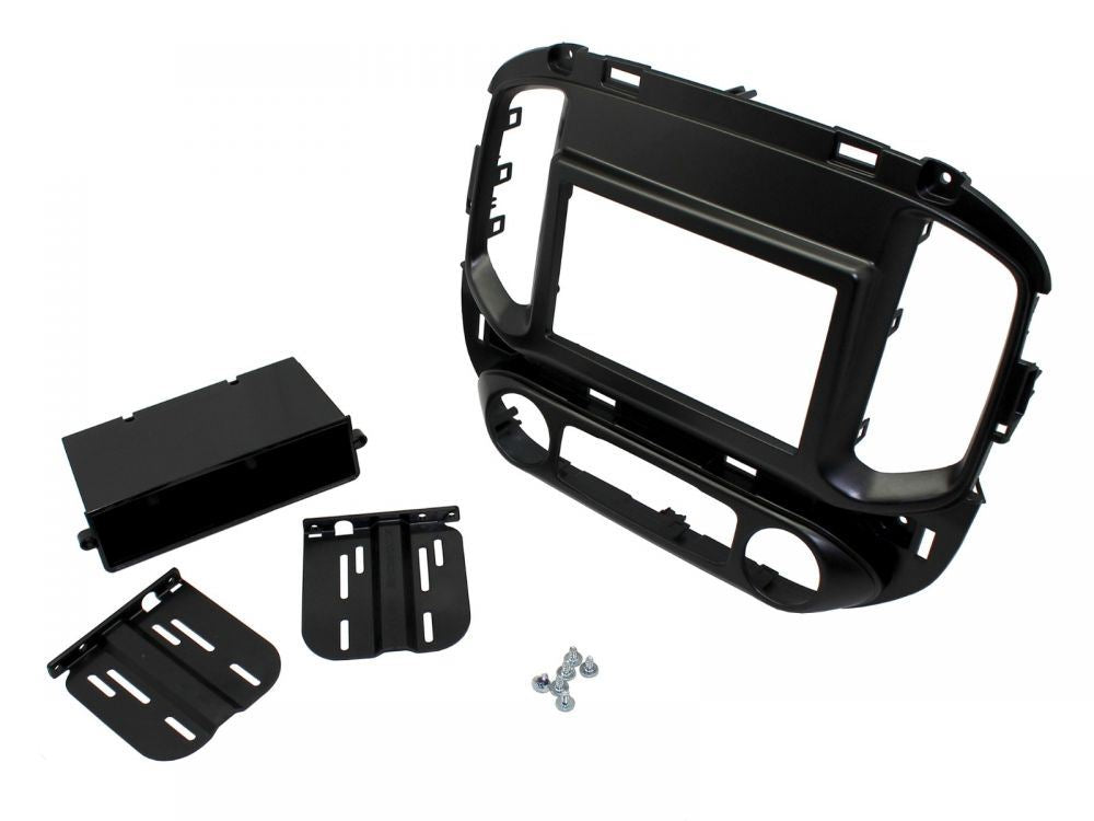 Connects2 CT23CV20 Chevrolet Colorado 2015 Car Stereo Double Din Fascia Panel & Cage Kit