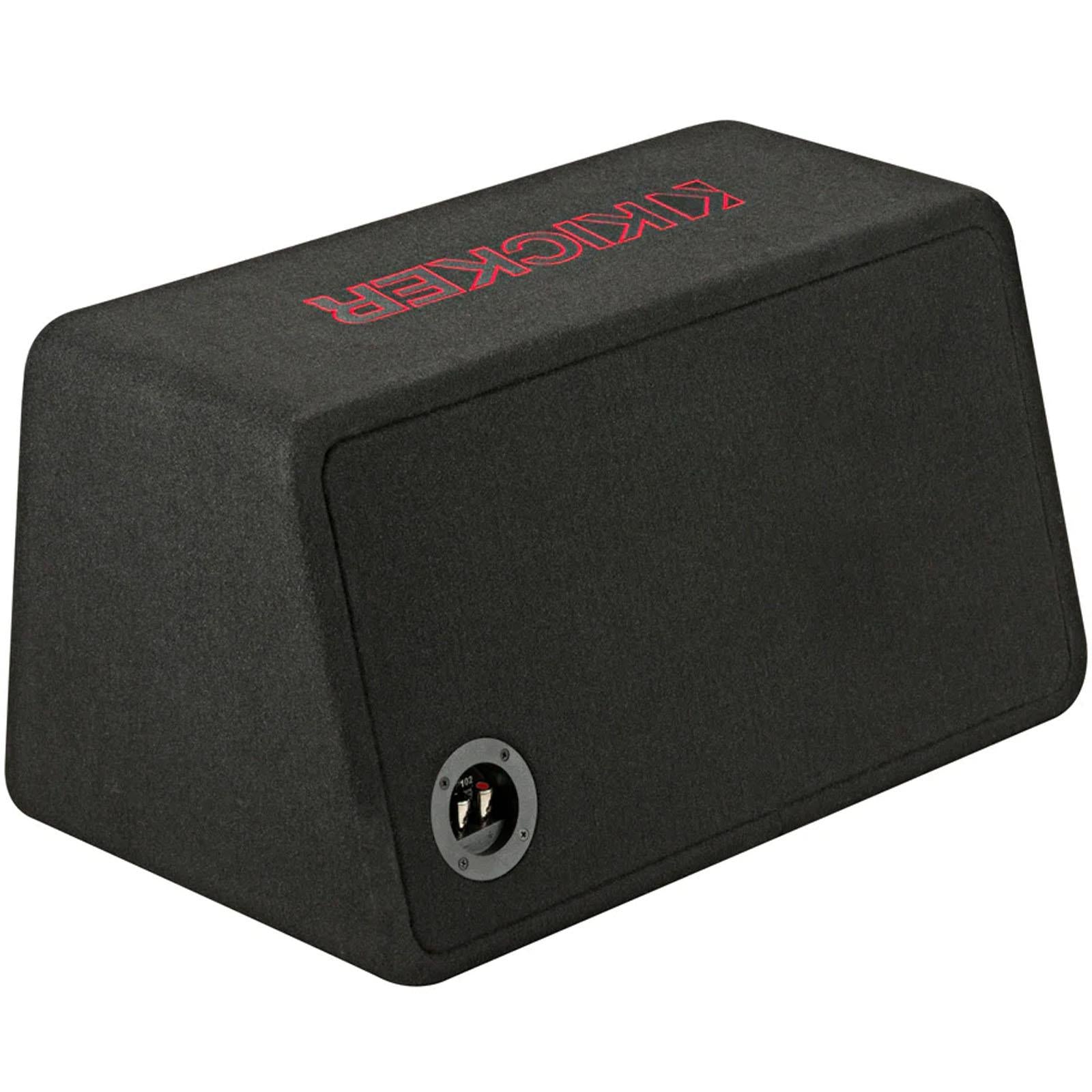 Kicker 45VL7R122 - 1200W 12" L7R Loaded Car Subwoofer Enclosure 2 Ohm