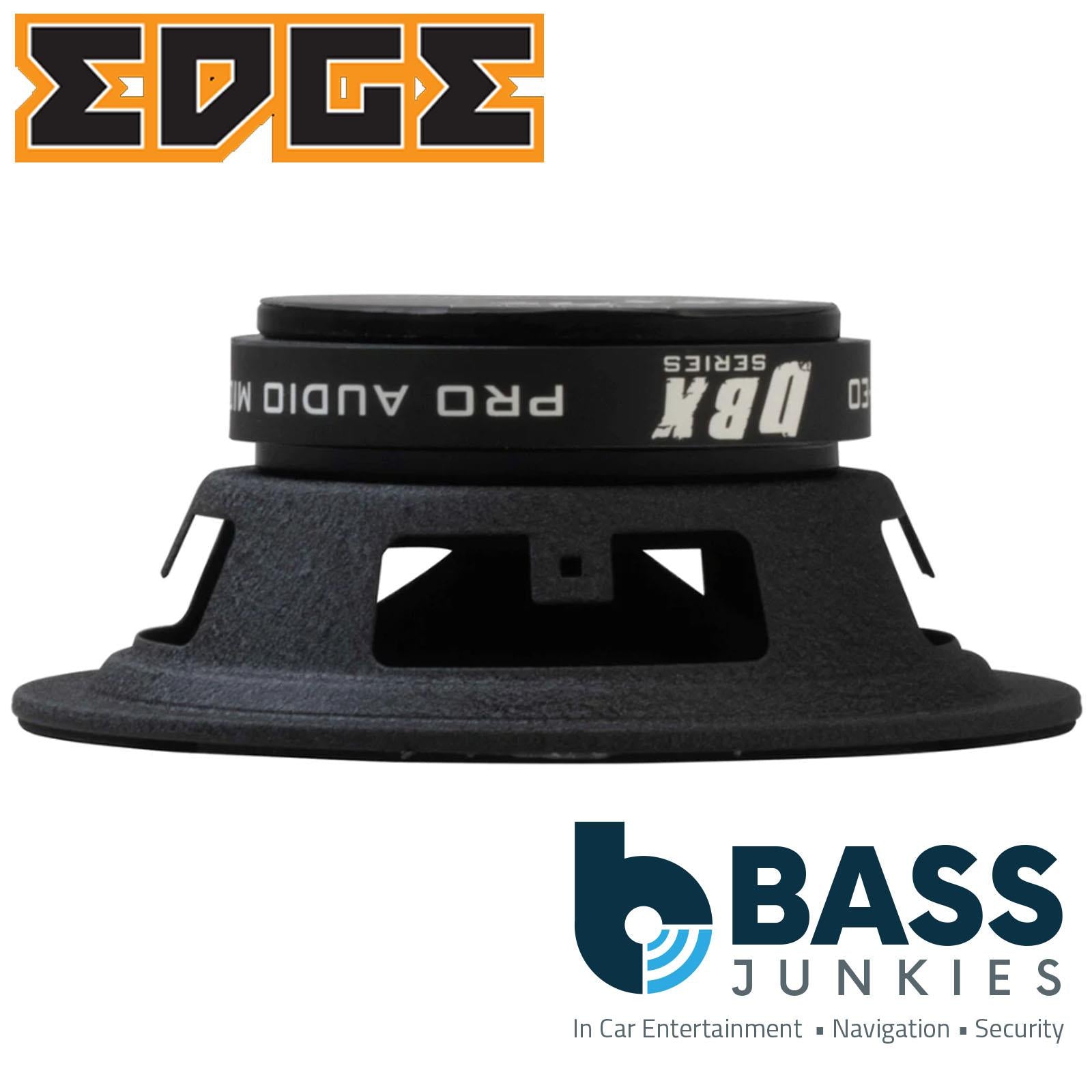 EDGE EDBXPRO6W-E0 Extreme series 6 inch Car Midrange, Wideband Edition - Pair