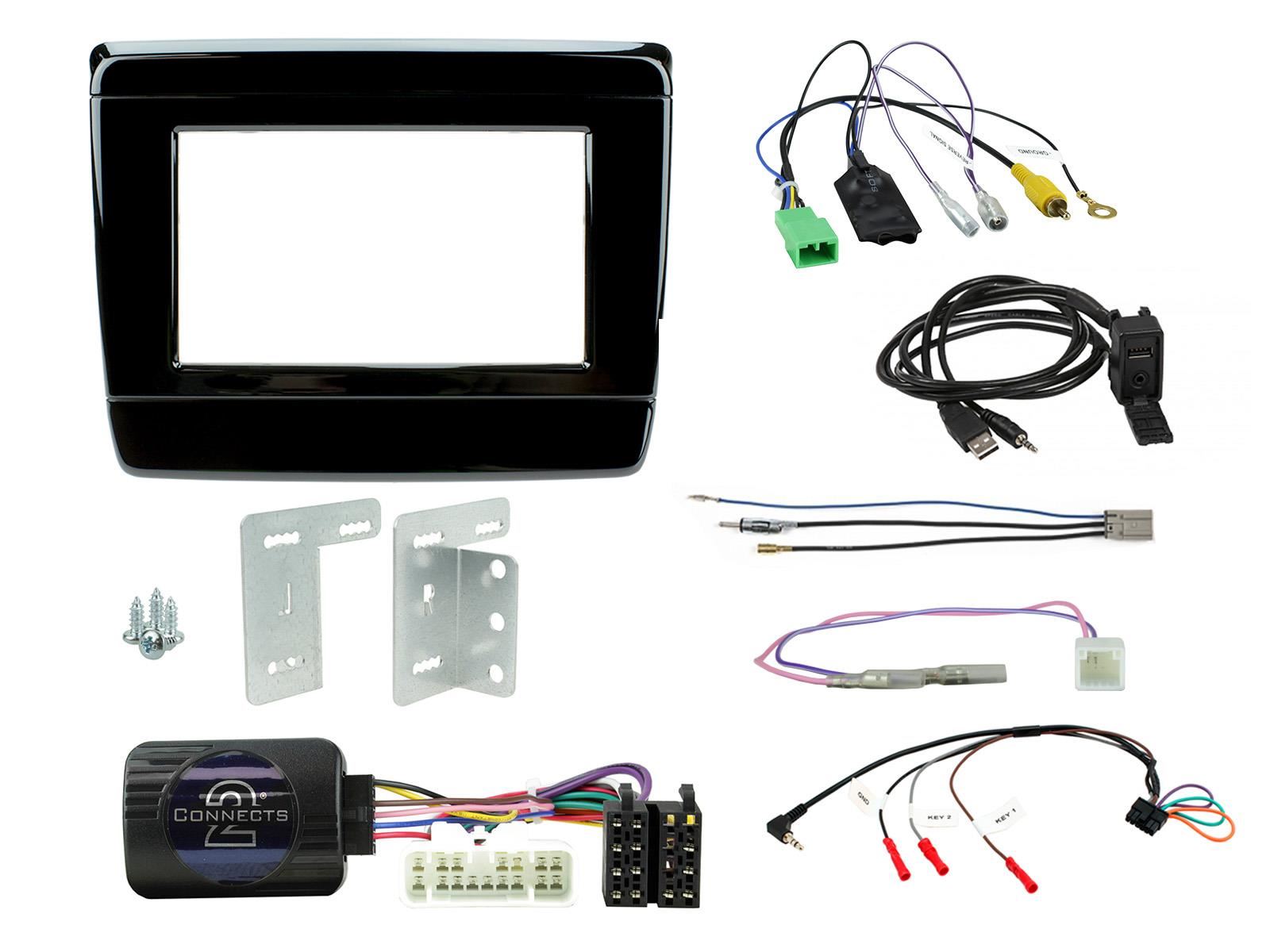 Double Din Full stereo fitting - to fit Isuzu D-Max 2020>