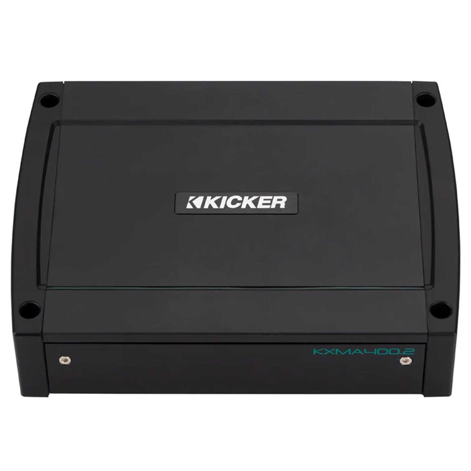 Kicker 48KXMA4002 - 400 Watts 2 Channel Class D Marine Amp Amplifier