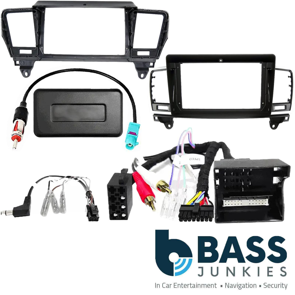 Pioneer 9" CarPlay Android Car Stereo Kit For Mercedes ML GL NON Amplified 12-15
