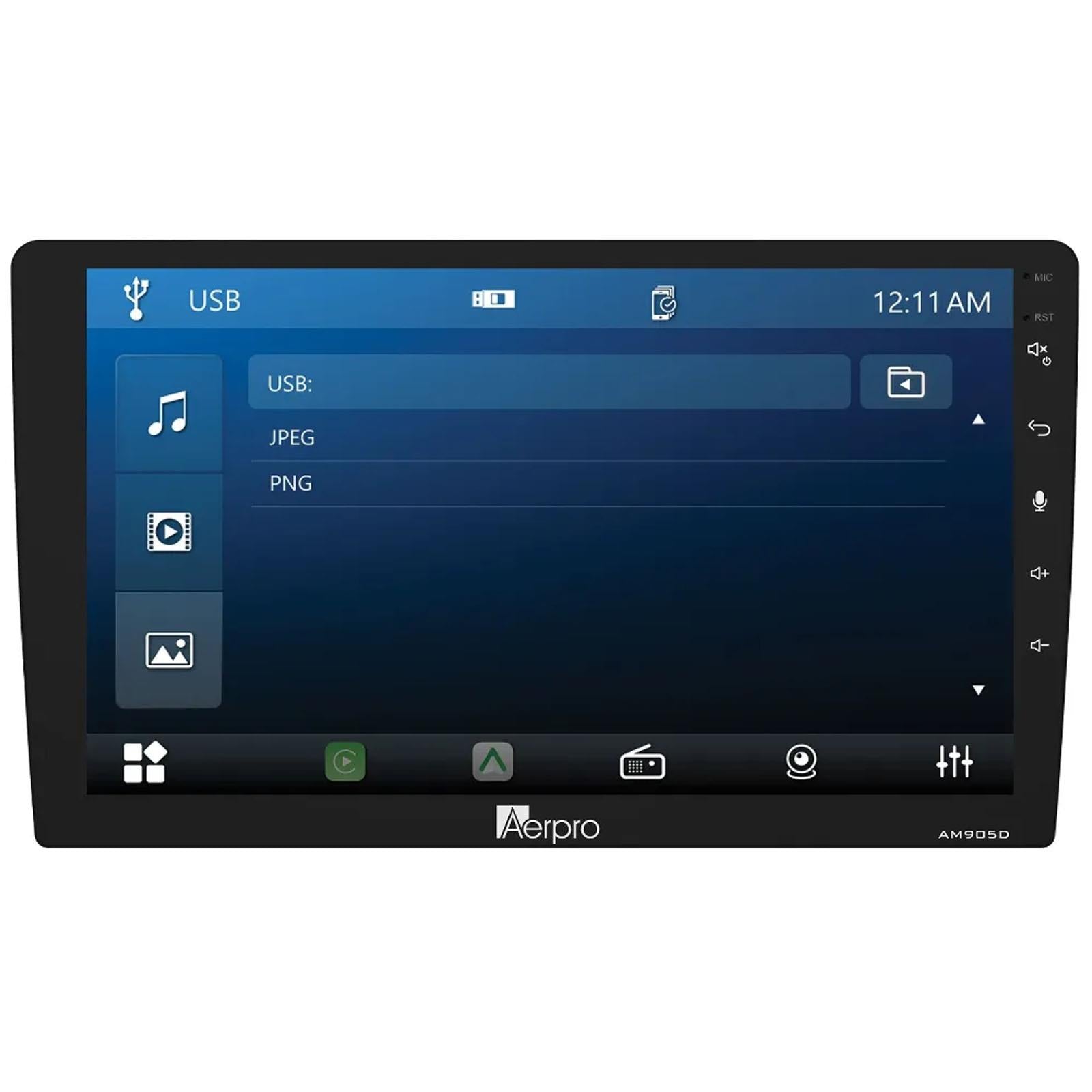 9" Multimedia Receiver with Wireless Apple CarPlay, Android Auto & DAB+