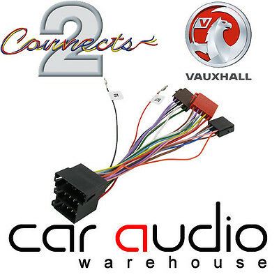 Connects2 CT20VX02 - Vauxhall Astra Omega Vectra and Other Models Car Stereo Radio ISO Harness Adapter Lead