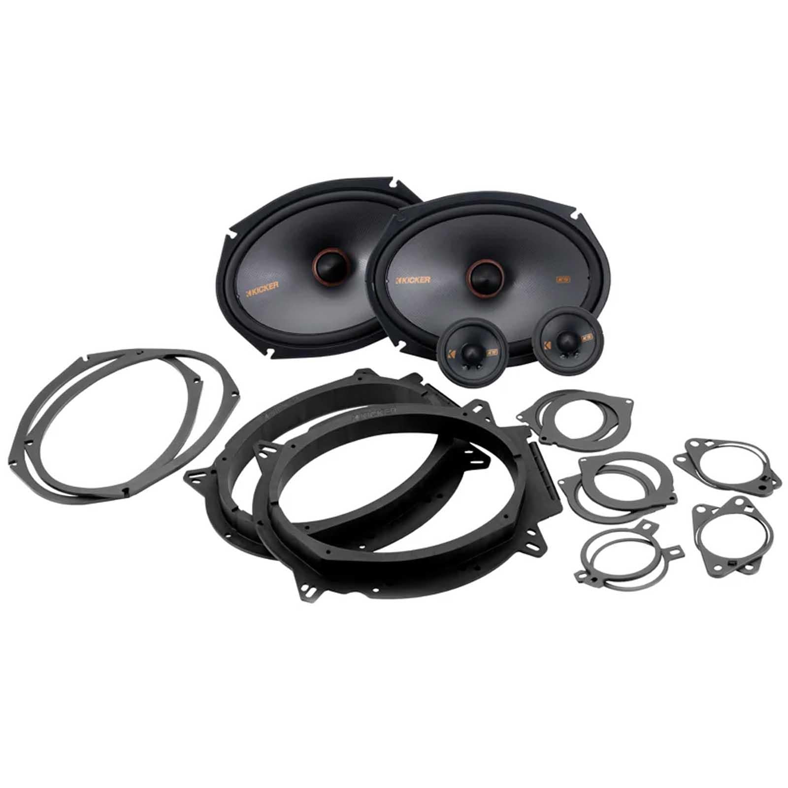 Kicker 48KSS269 - 6x9" 200 Watts 2-Way Component Car Speaker Kit