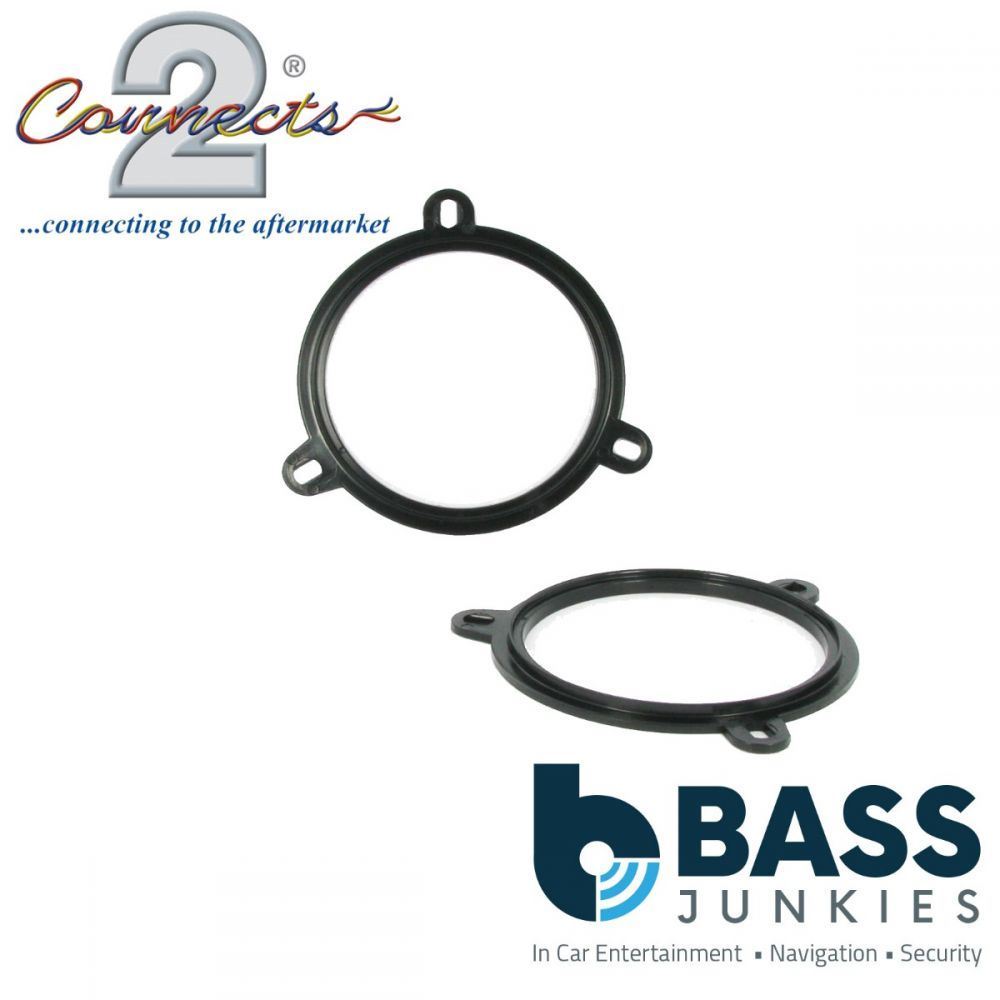 Connects2 CT25HD01 - Honda HR-V 2001 - 2005 100mm 4" Rear Side Shelf Car Speaker Adapter Brackets