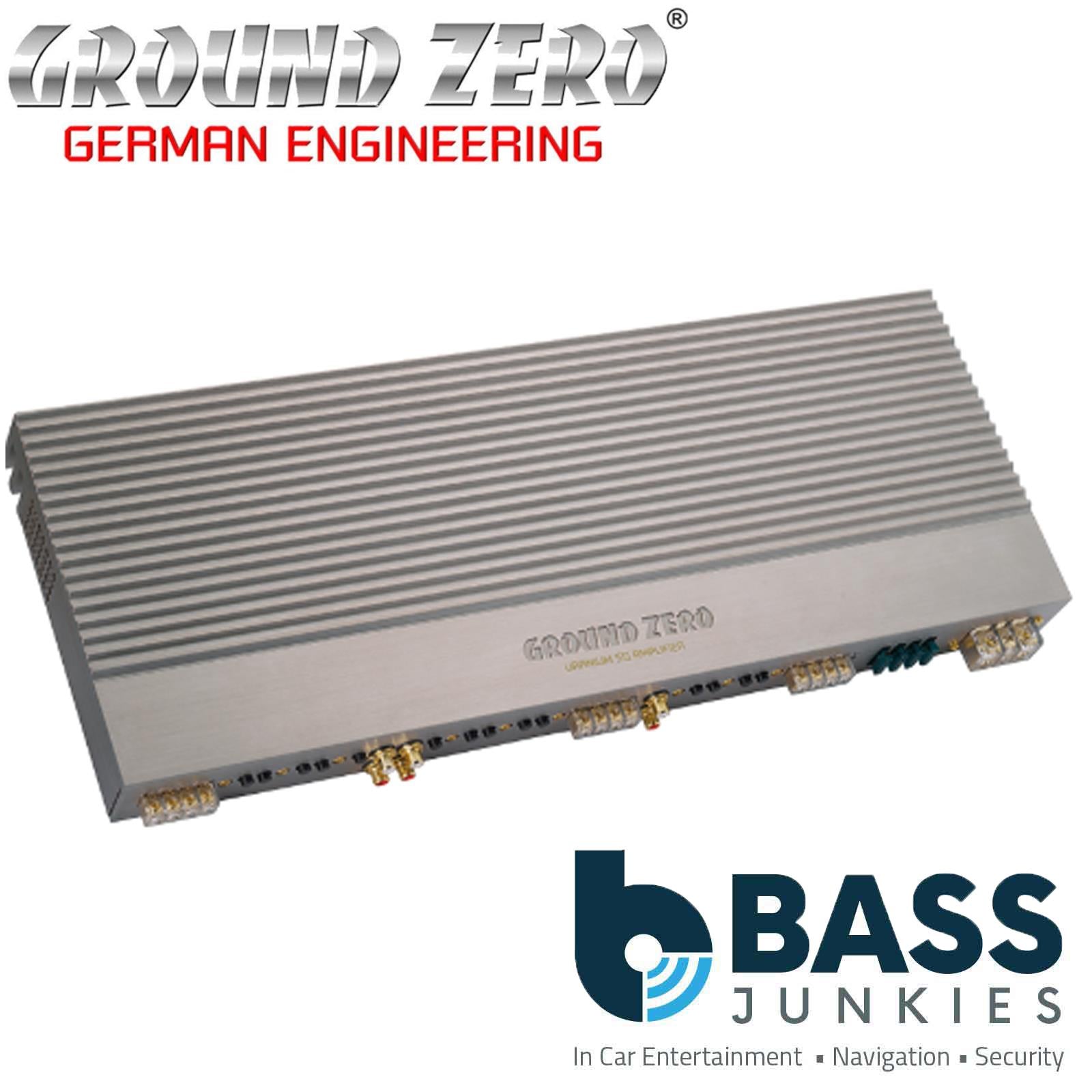 GROUND ZERO GZUA 6SQ High-performance 6-channel SQ amplifier