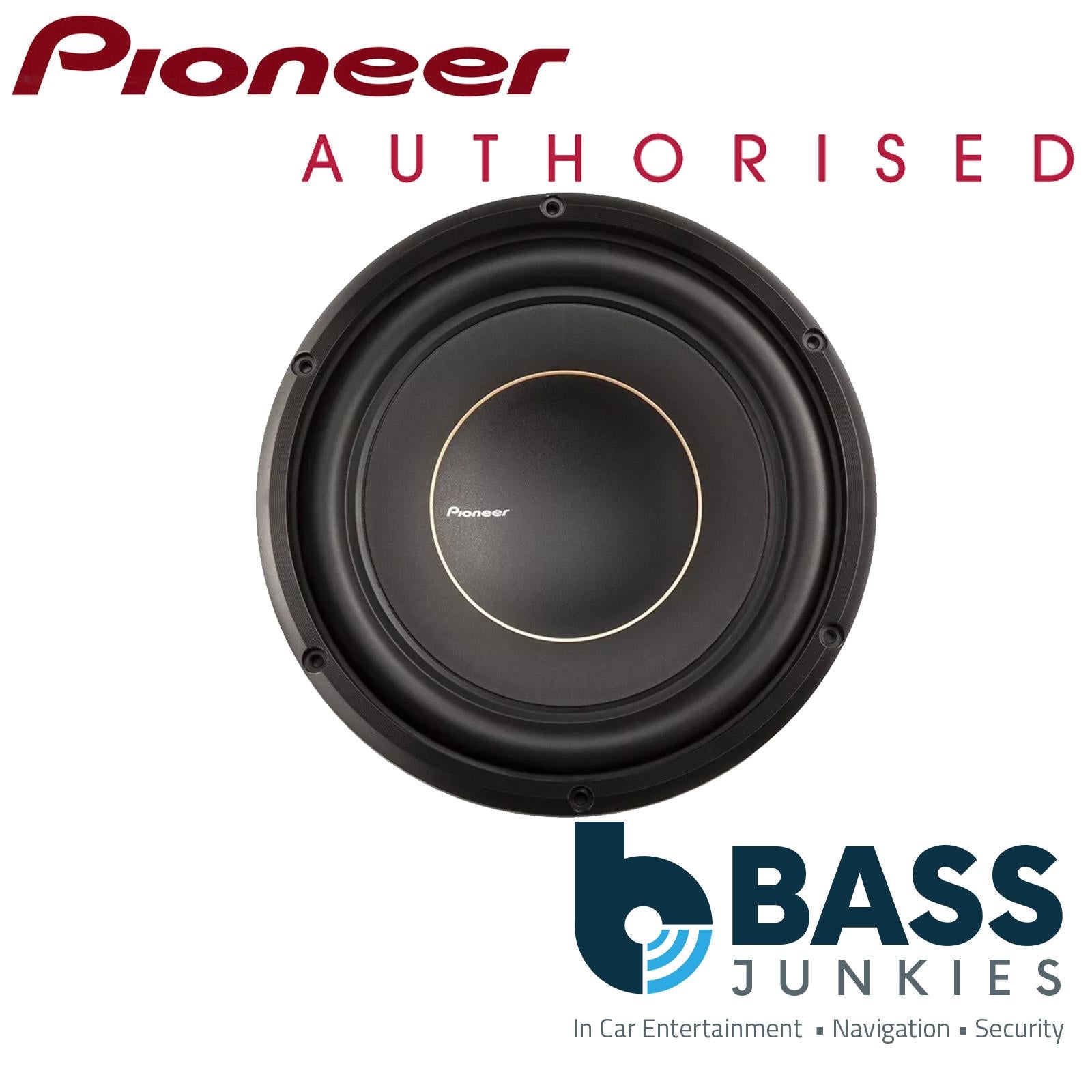 Pioneer TS-D10D4 - D Series 1500 Watts 10" 25cm Dual 4 Ohm  Car Sub Subwoofer