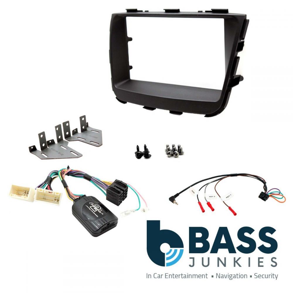 Connects2 CTKKI20 Kia Sorento 2013 Onwards Double Din Car Fascia Steering Wheel Interface Fitting Kit