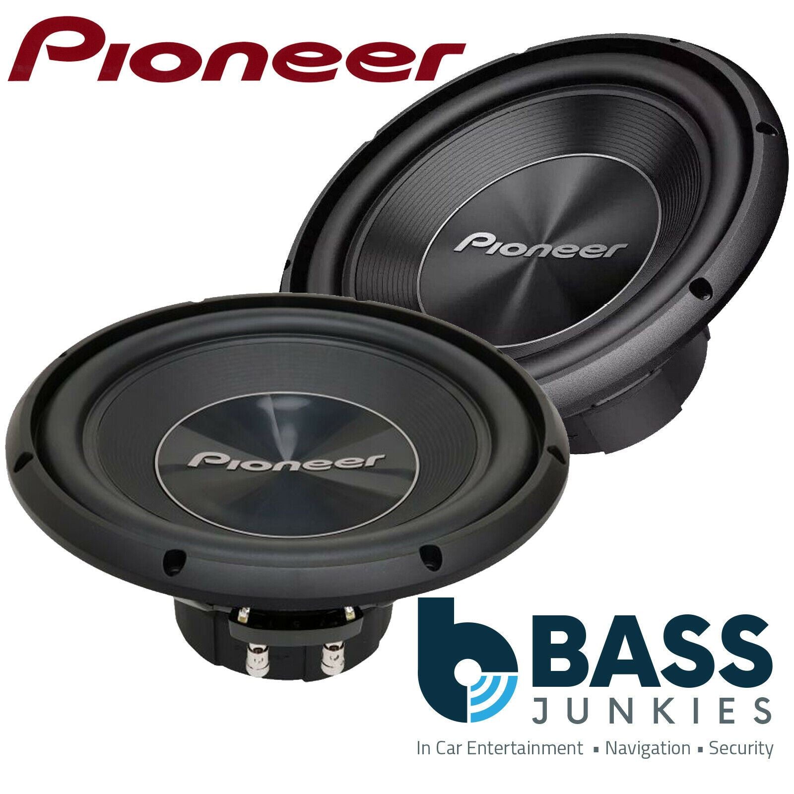 Pionner TS-A250D4 1300 Watts 10" 25cm Dual Voice Car Subwoofer