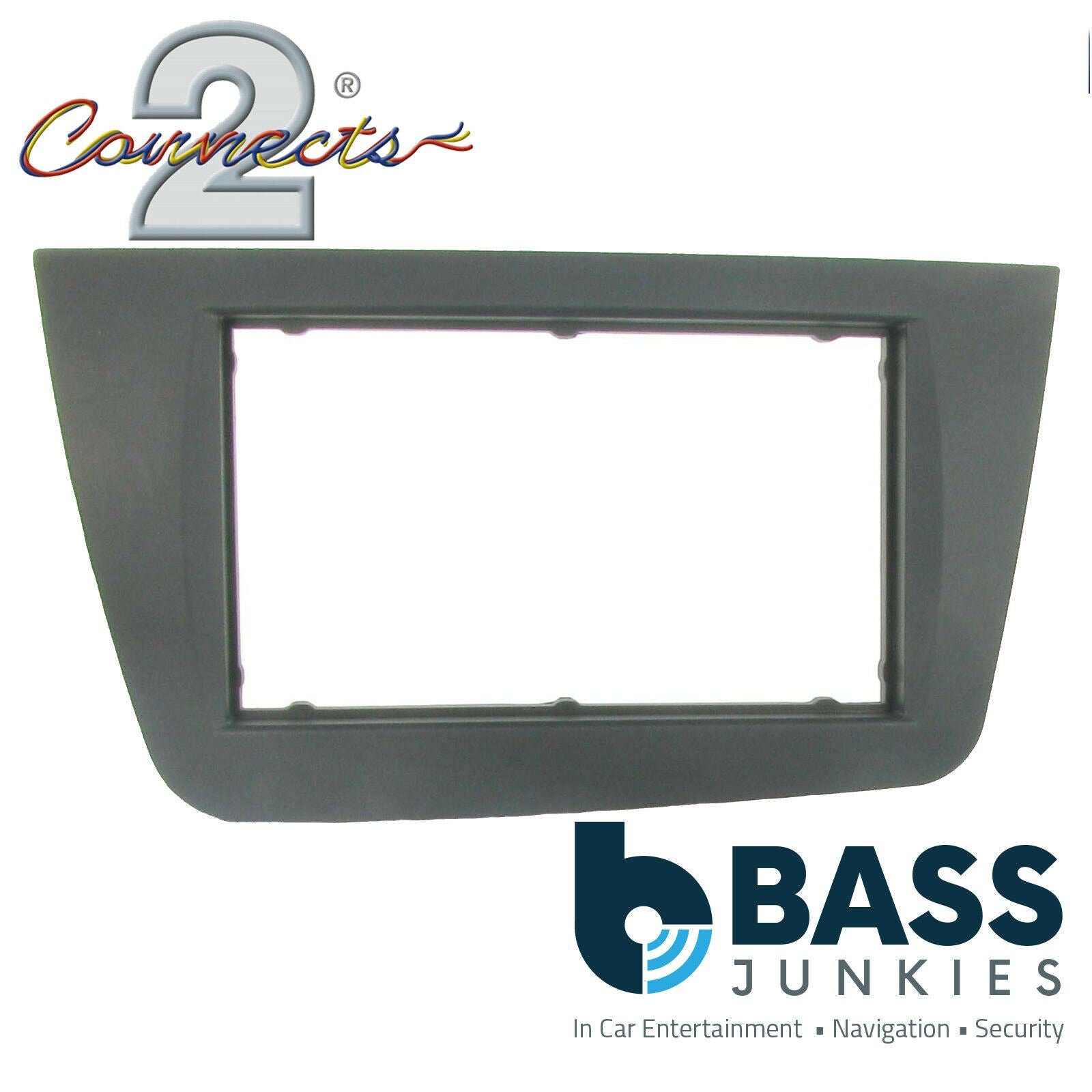 Connects2 CT24ST04 - Seat Altea 2004 - 2015 Double Din Fascia Panel