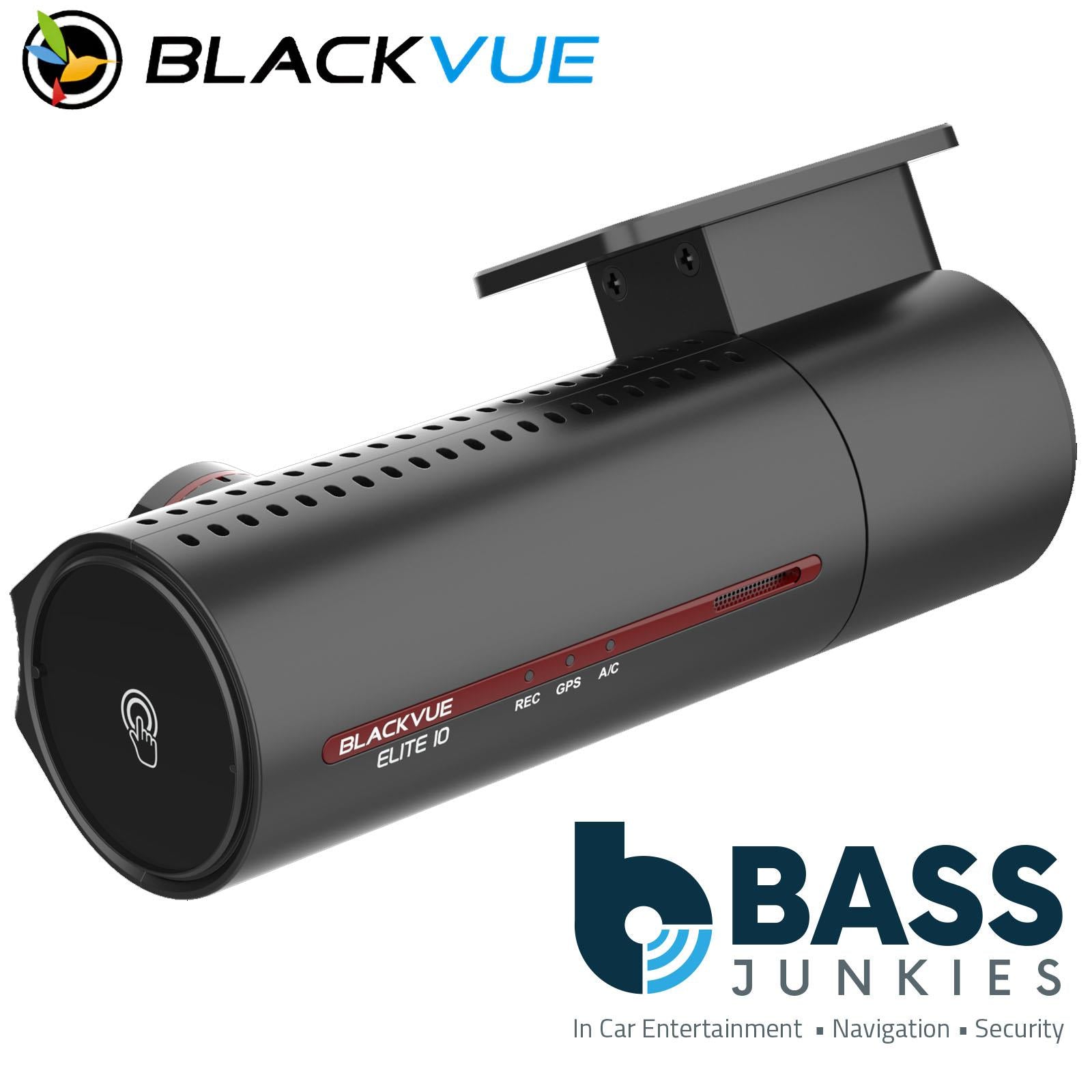 BlackVue Elite 10 - 2 Channel Black 64GB 4K HDR Front and Rear Car Dash Camera