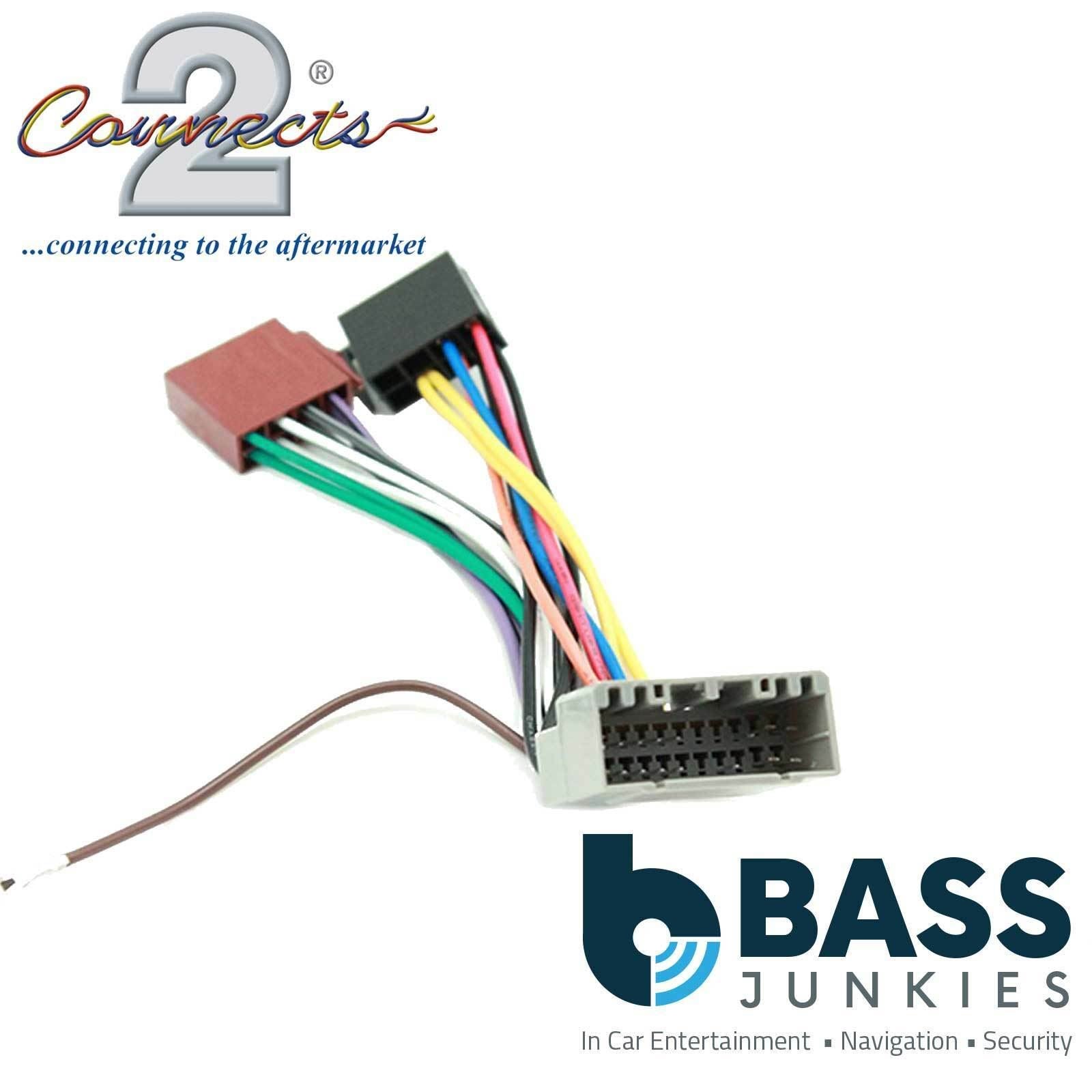 Connects2 CT20JP02 - Jeep Wrangler & Grand Cherokee Car Stereo ISO Wiring Harness Adaptor Lead