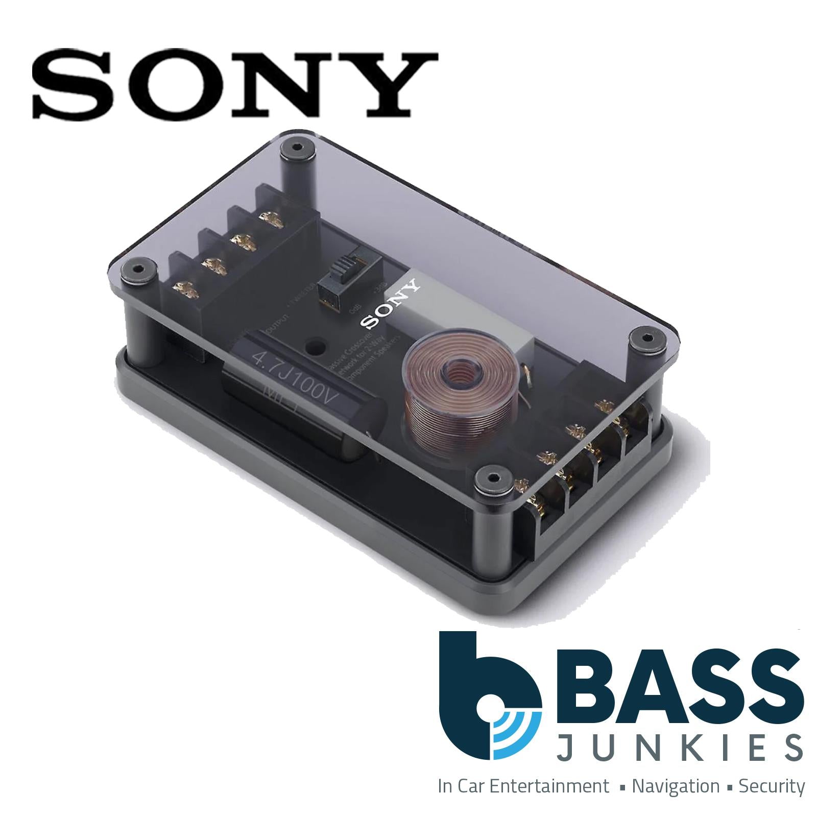 Sony XS-162ES - Mobile ES Series 16cm 6.5" 2-Way Component Speakers (Pair Rating 540watts Totall Power & 180w RMS or Per Speaker Set 270w & 90w RMS) [2x Midrange, 2x Tweeter & 2x Crossover]