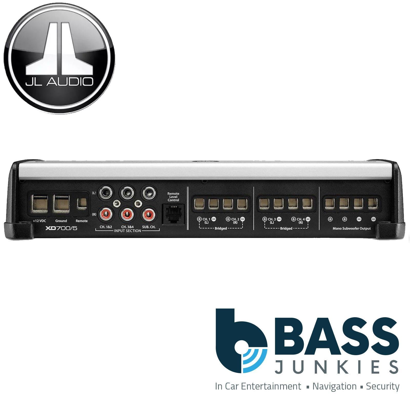 JL Audio XD700/5V2 - XDv2 700 Watts 5 Channel Class D Full Range Amplifier