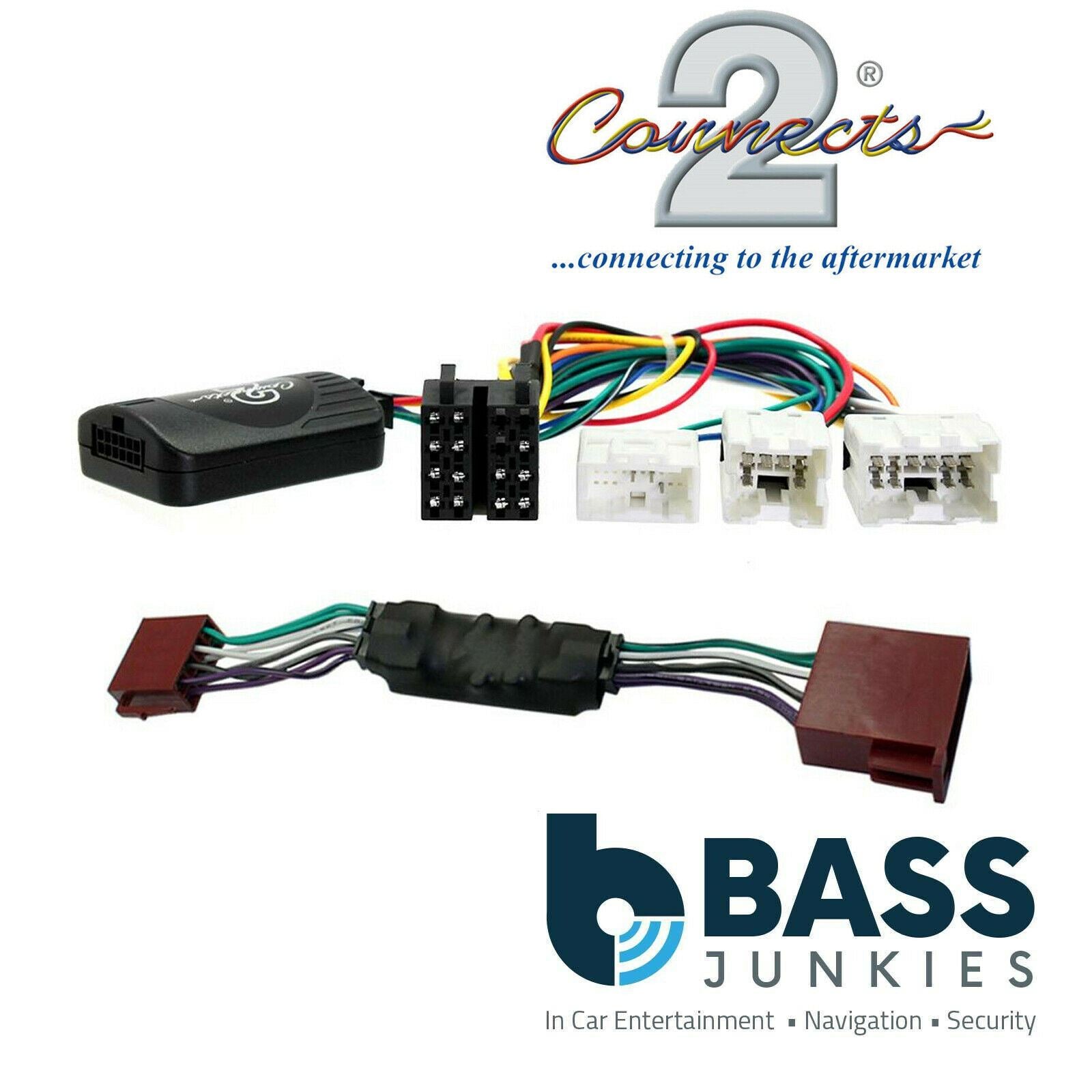 For Nissan 350z 03-10 JVC Car Stereo Bose Retention&Steering Wheel Interface Kit