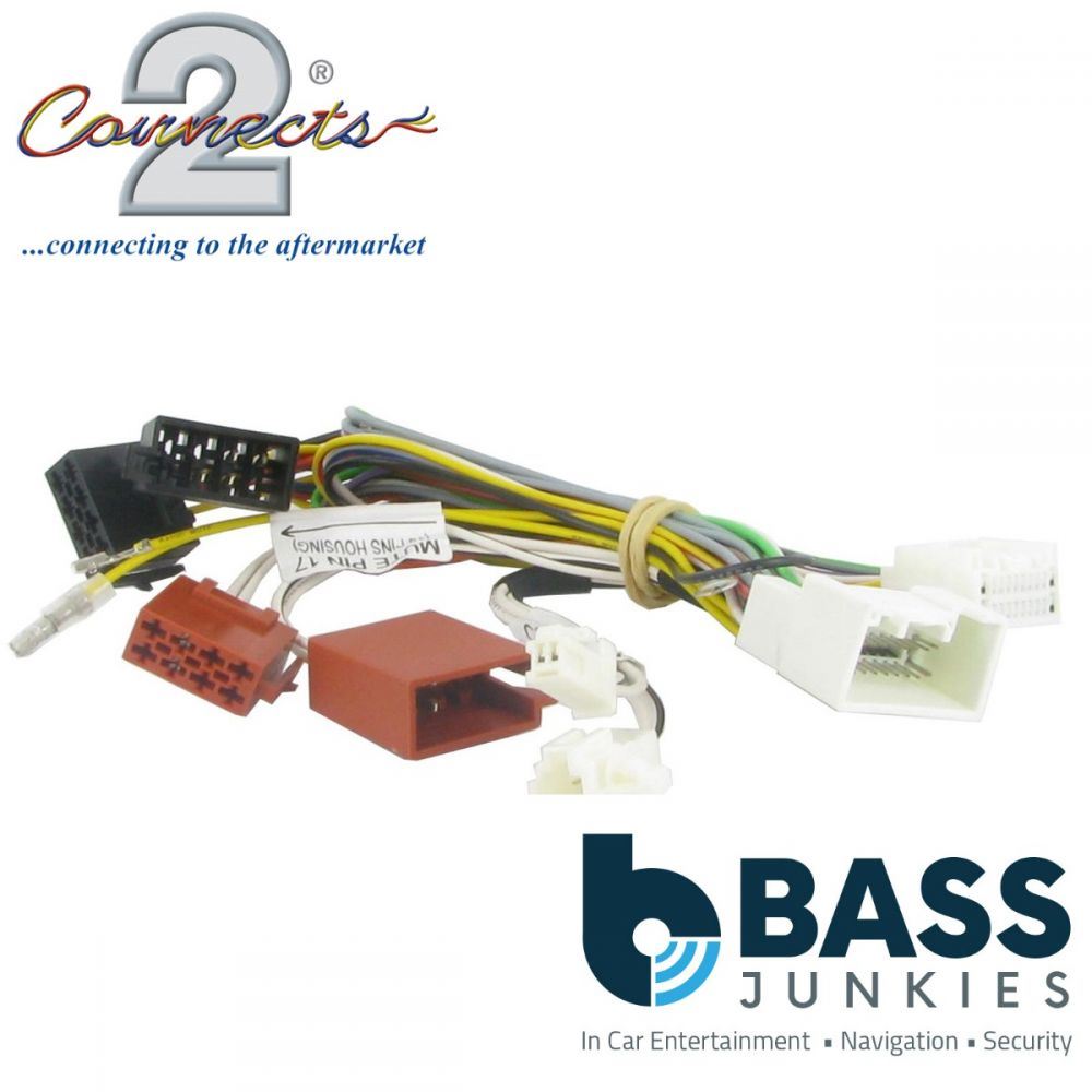 Connects2 CT10MT03 - Mitsubishi Shogun Lancer Outlander & other Parrot SOT T-Harness cable Wiring Lead