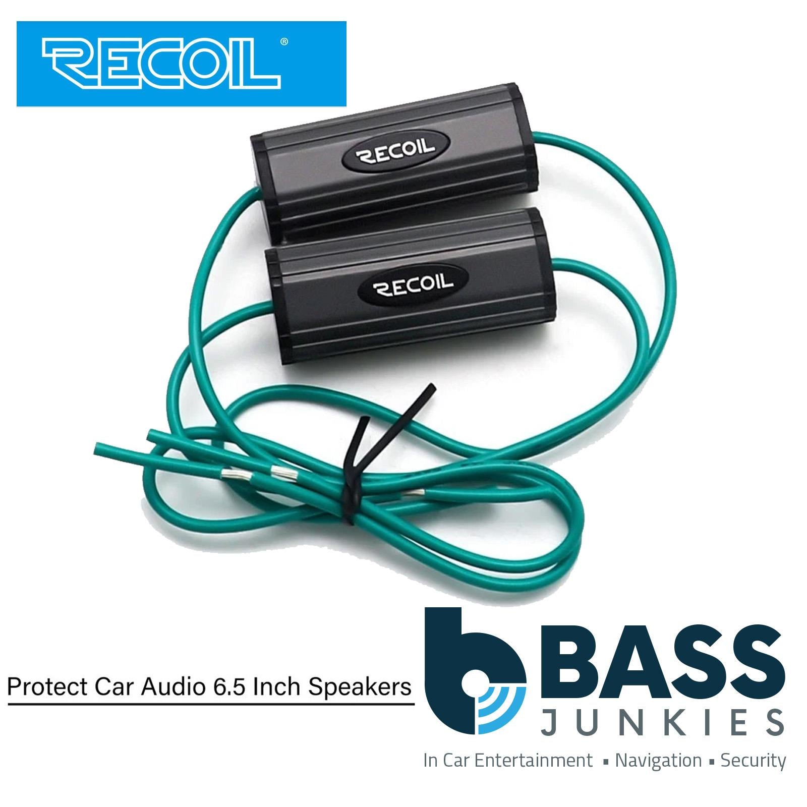 RECOIL BB-65 - 0-600Hz Bass Blockers to Protect 6.5 Inch 17cm Car Speakers
