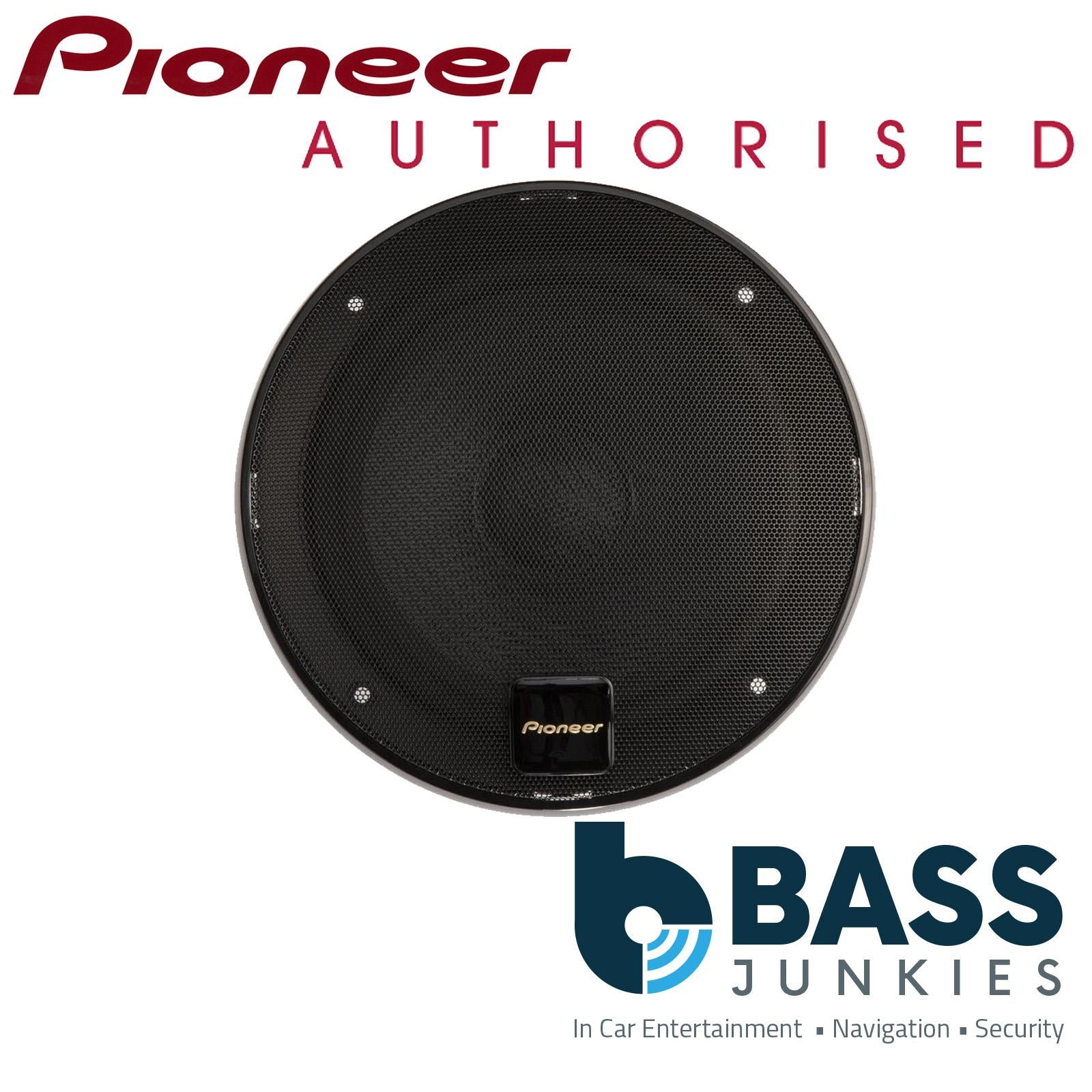 Pioneer TS-Z65CH - 660 Watts 6.5" 17cm Hi Res Audio 2 Way Component Kit Car Door Speakers
