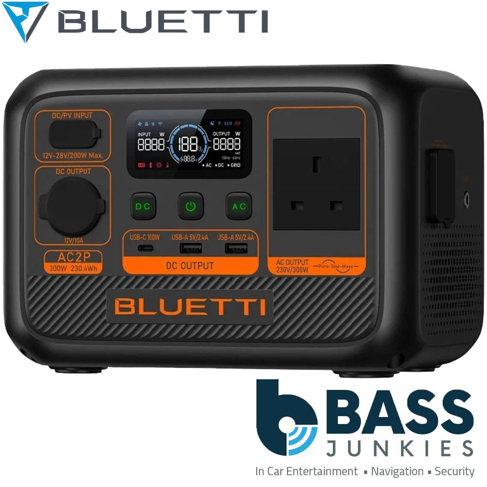 BLUETTI AC2P - Premium Portable Battery Power Station 300W 230Wh