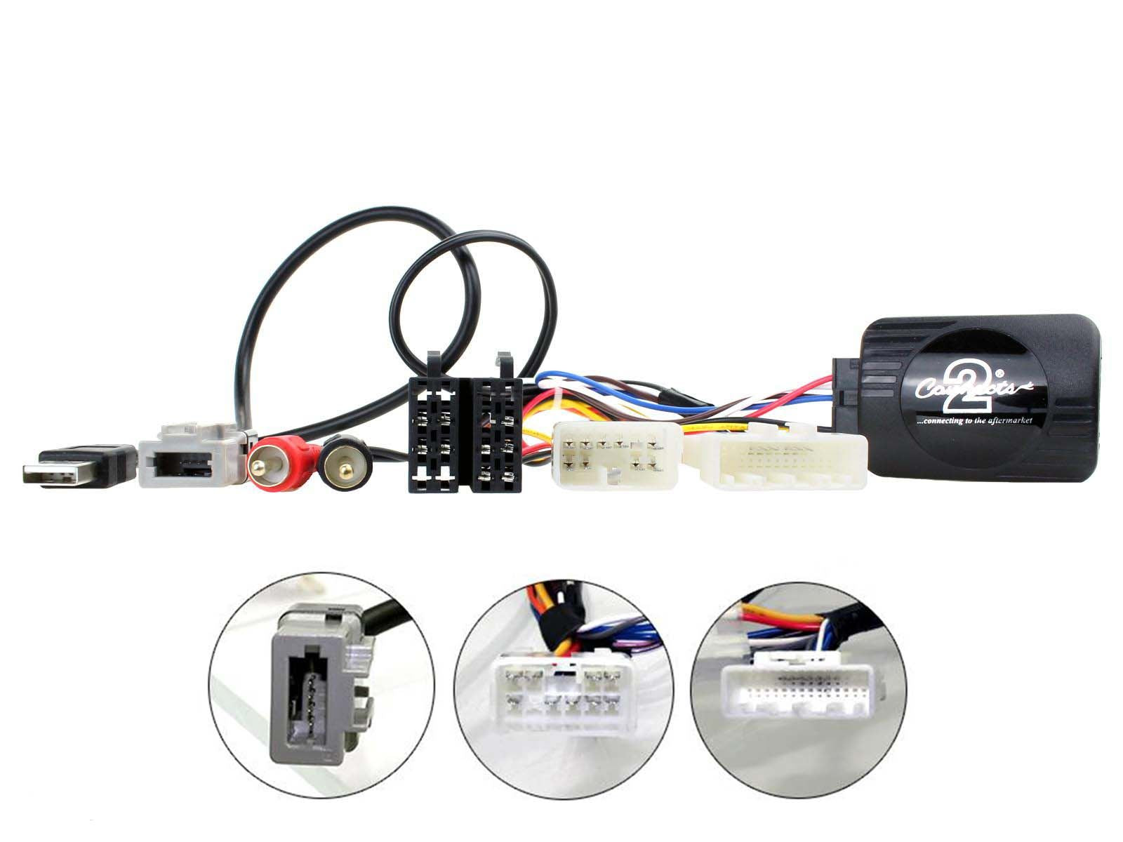 Connects2 CTSTY006.2 Toyota Aygo Car Stereo Radio Steering Wheel Interface Stalk Control