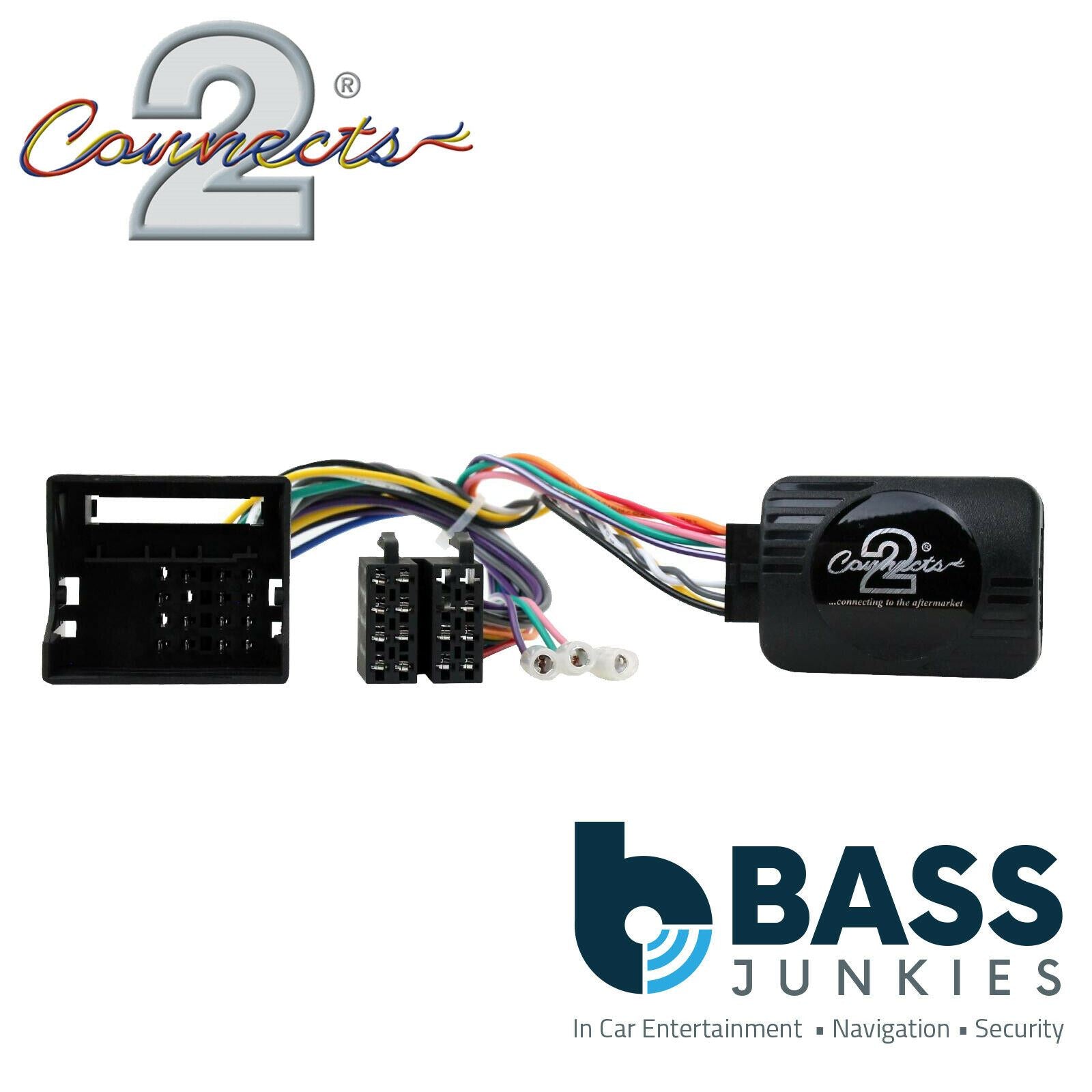 Connects2 CTSVW003.2 Volkswagen Touareg Multivan Car Stereo Radio Steering Wheel Interface Stalk Control