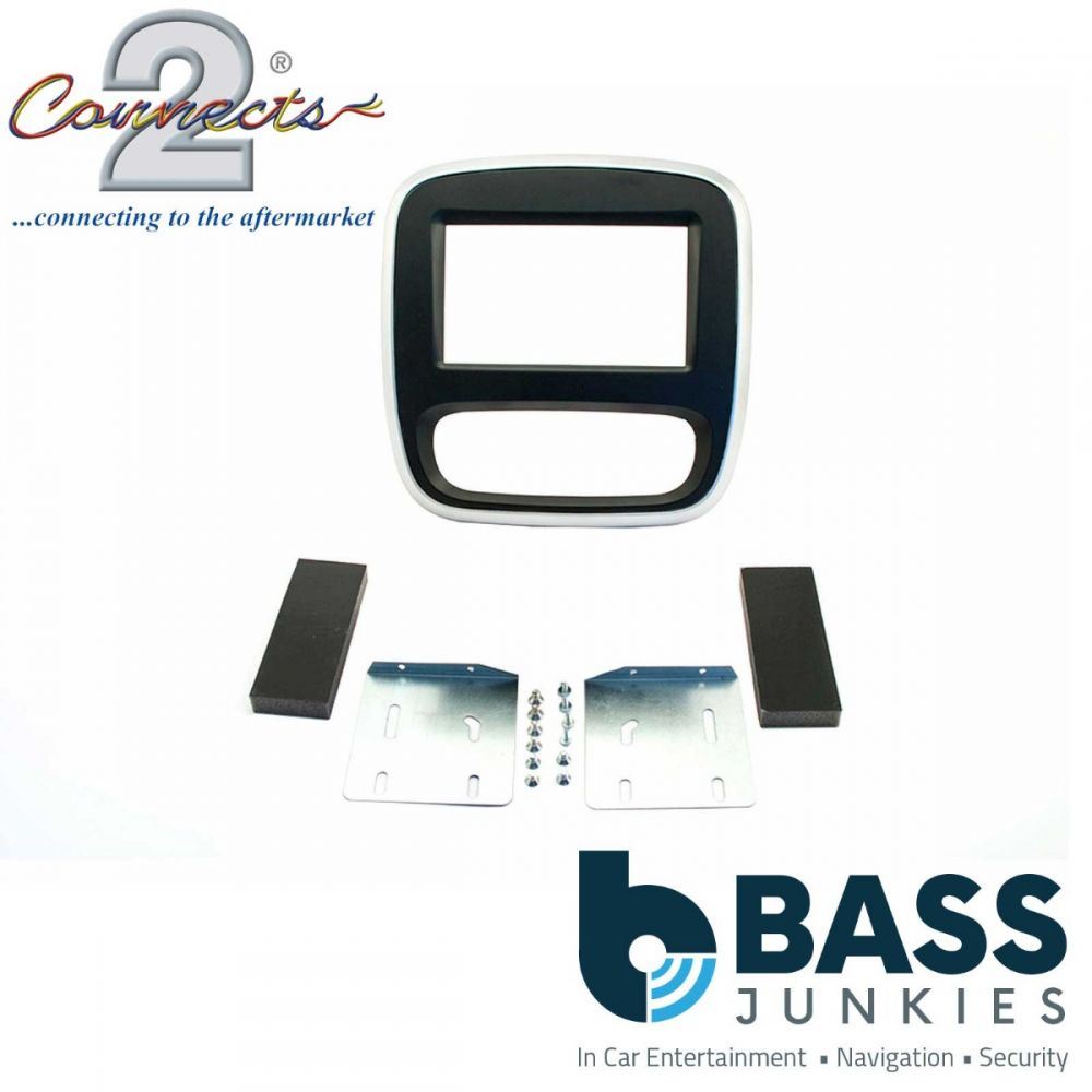 Connects2 CT23RT10 Renault Trafic 2014 Onwards Car Stereo Double Din Fascia Panel