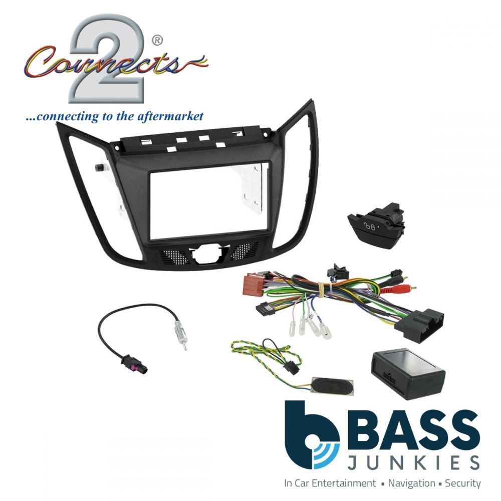 Connects2 CTKFD34C Ford C-Max 2011 On Car Stereo Fascia Steering Wheel Stalk Interface Kit