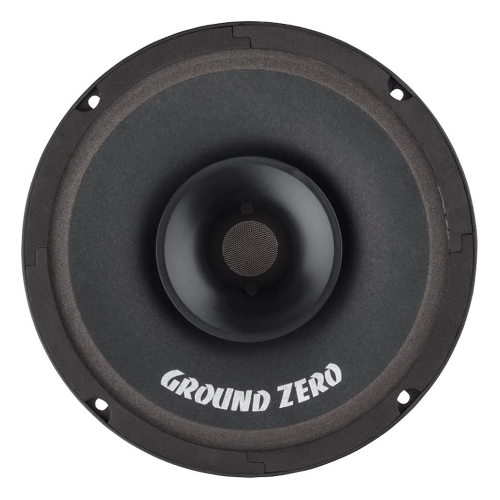 Ground Zero GZCF 200COAX - 8" Inch 20cm 2-Way Coaxial 500 Watts Car Speaker - Single