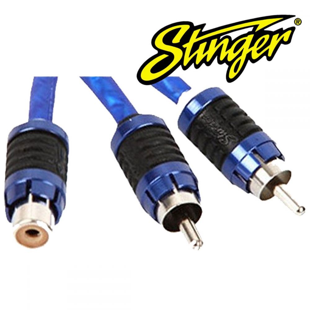 Stinger SI62YM 6000 Series Car 2 Male 1 Female Y Adapt