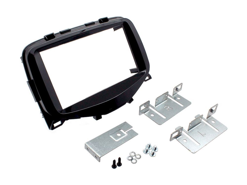 Connects2 CT23CT09 Citroen C1 2014 Car Stereo Double Din Fascia Panel & Cage Kit