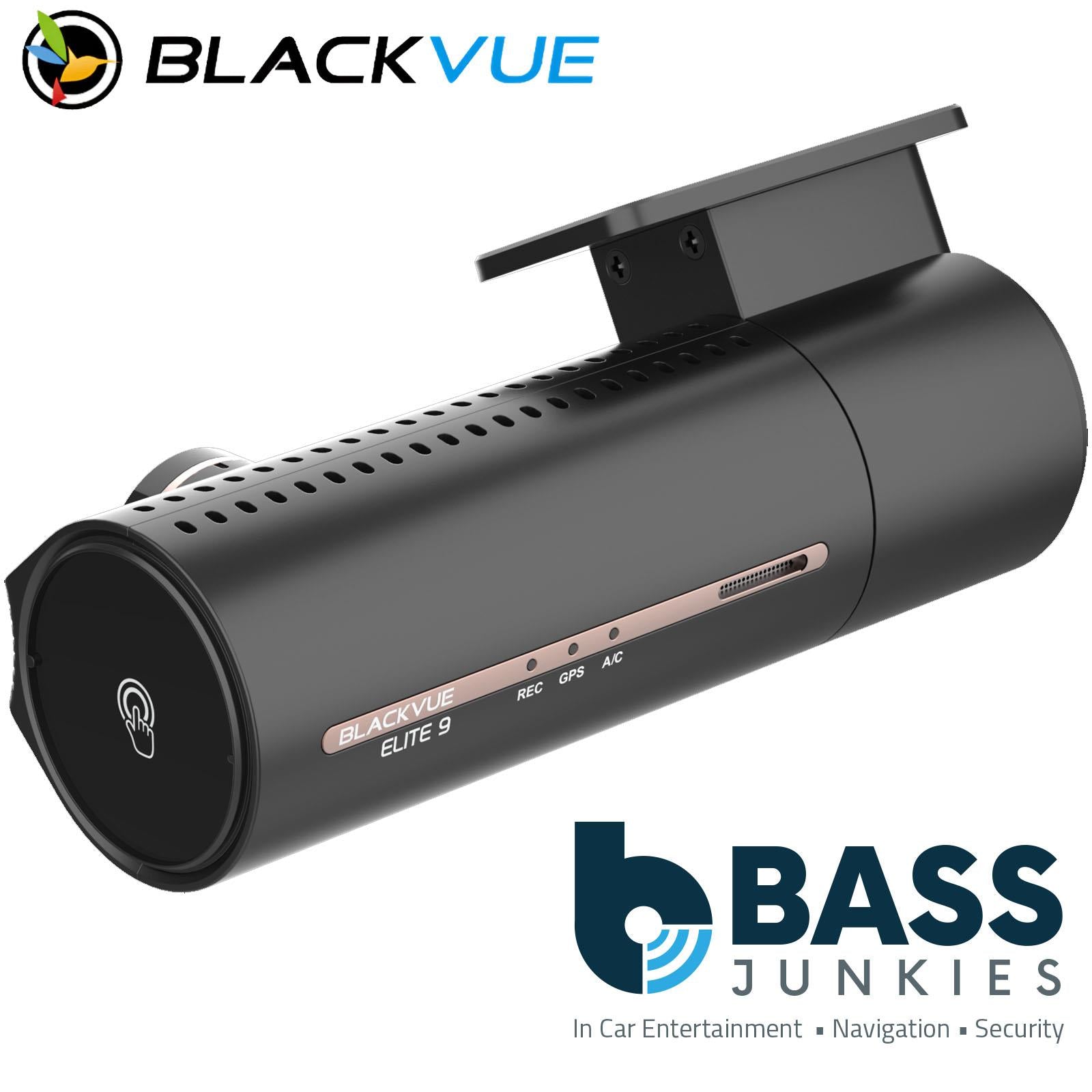 BlackVue Elite 9 - 2 Channel Black 256GB 4K Front 2K Rear GPS WIFI Dash Camera
