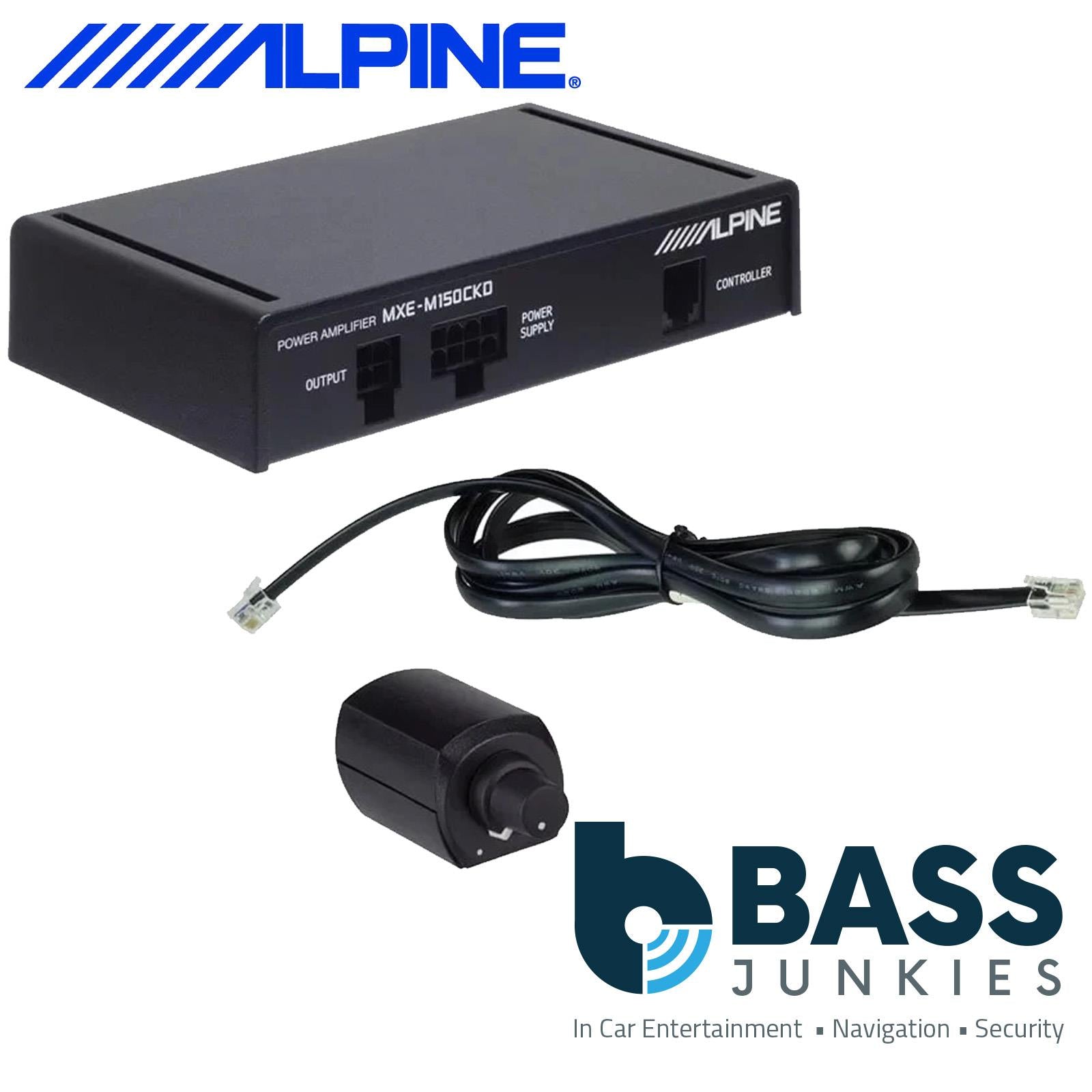 Alpine SWC-D84DU SWA-150KIT - Adventure Sound Car Amplifier & Subwoofer Bass Box for Fiat Ducato 3 (7,8 Models) 2022 On