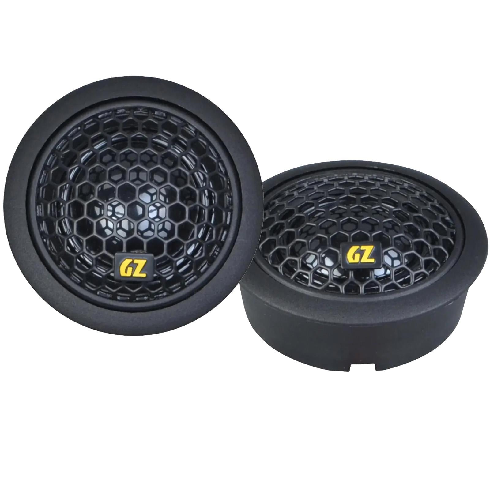 Ground Zero GZCT 25M-SPL - 25mm/1" 200 Watts Mylar Dome High-Performance Car Tweeters