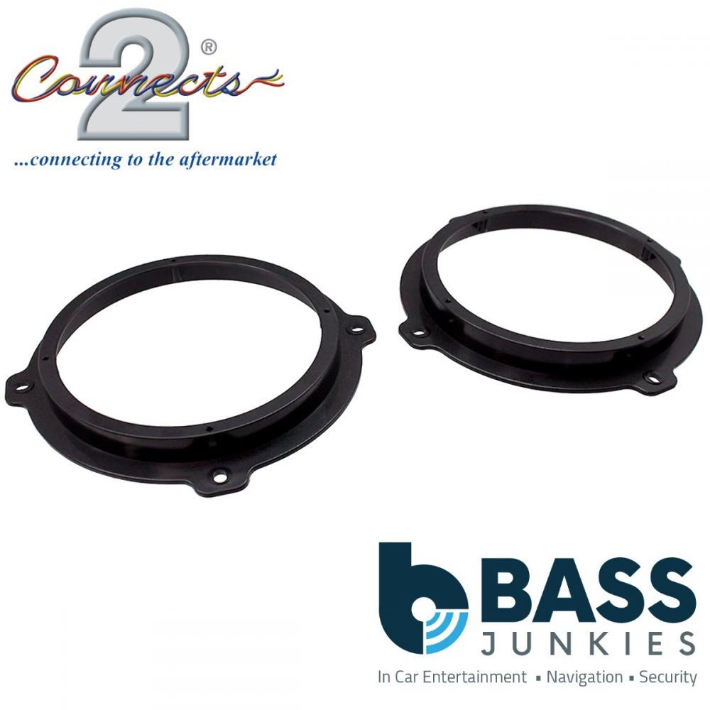 Connects2 CT25HY01 - Hyundai ix35 Tucson 165mm 6.5" Car Speaker Adapter Brackets