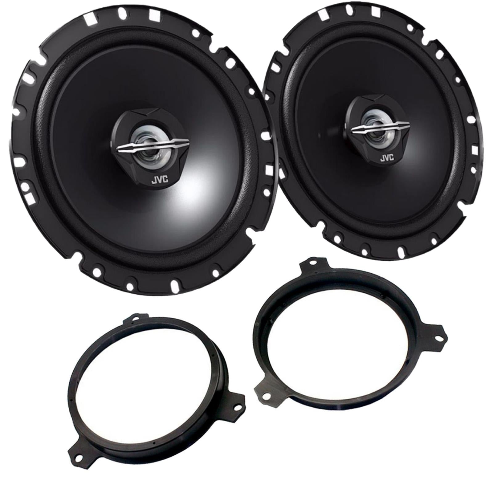 Toyota Auris PRE 2006 JVC 17cm 6.5 Inch 600 Watts Rear Door Car Speaker Kit Pair