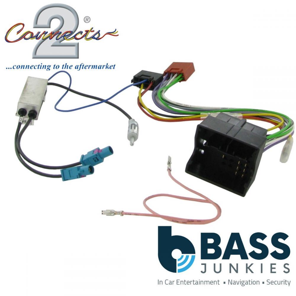 Connects2 CT20PE05 - Peugeot 407 207 307 and Other Models Car Stereo Radio ISO Harness Adapter Lead