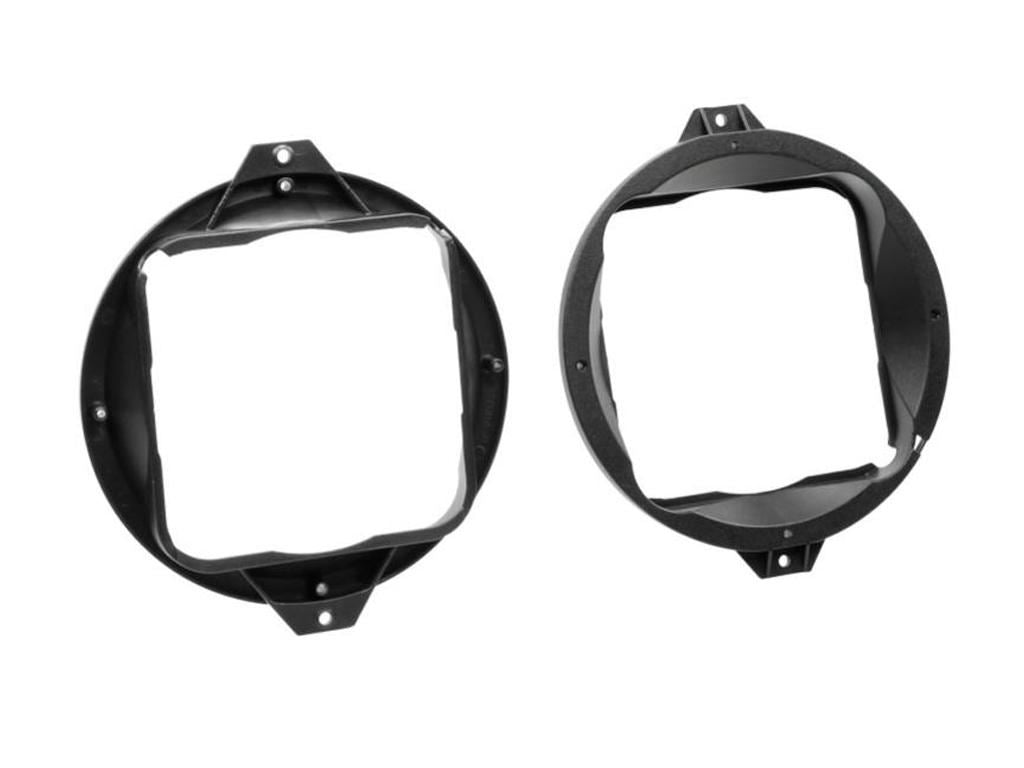 Connects2 CT25AU04 - Audi A3 A4 TT 165mm 16.5cm 6.5" Rear Side/Shelf/Door Speaker Adapter Brackets