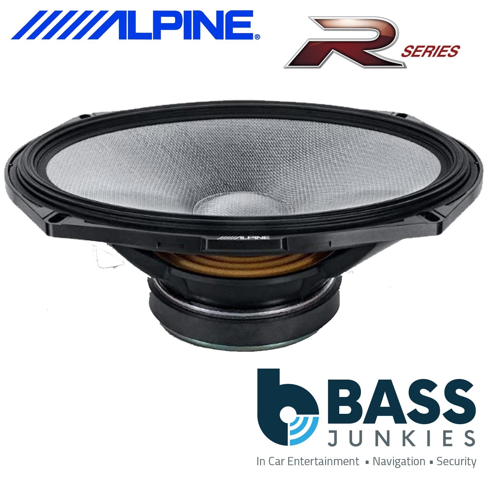 Alpine R2-S69C - 6"x9" 3-Way 600 Watts Car Van Door Shelf Speakers & Tweeters