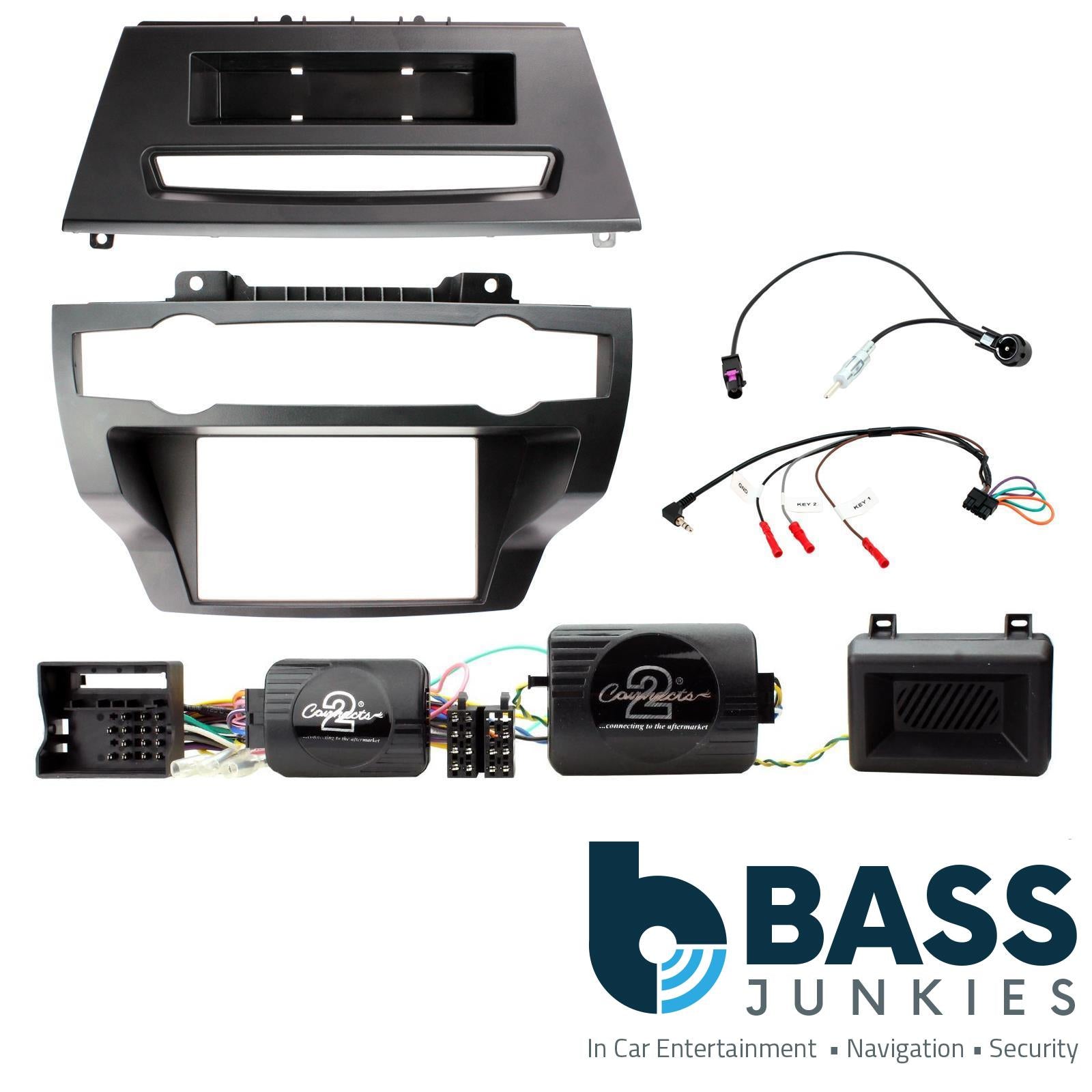 Connects2 CTKBM33 BMW X5 & X6 Car Stereo Double Din Fascia Fitting Kit