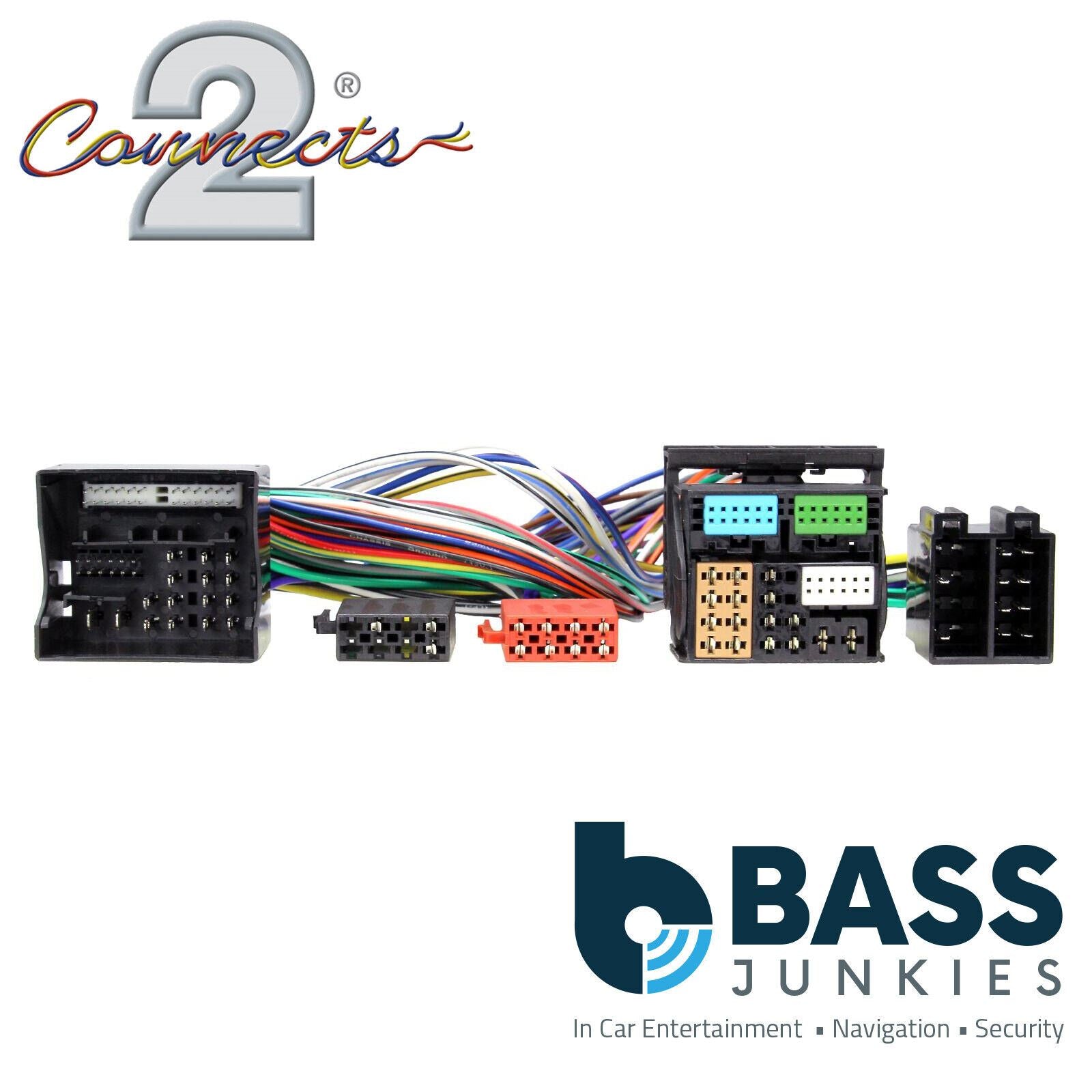 Connects2 CT10VW02 - Volkswagen Golf Polo Jetta & other Parrot SOT T-Harness Cable Wiring Lead