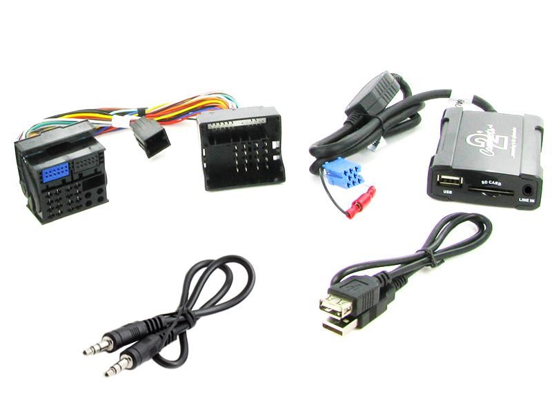 Connects2 CTARNUSB005 Renault Clio Megane Laguna Scenic Car USB SD AUX Interface Adapter