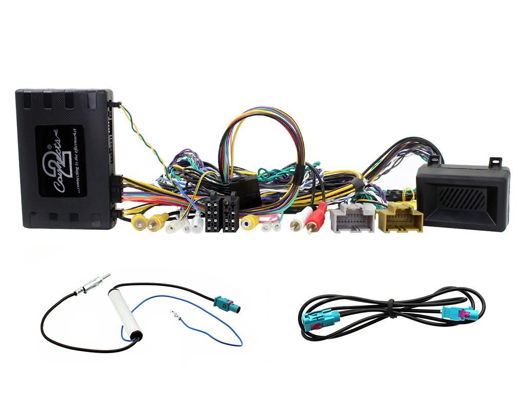 Grundig 6.8" Apple Android Double Din Stereo Fitting Kit + Steering Wheel Stalk Controls to fit Opel Astra K 2017-20 | Vauxhall Astra K 2017-20