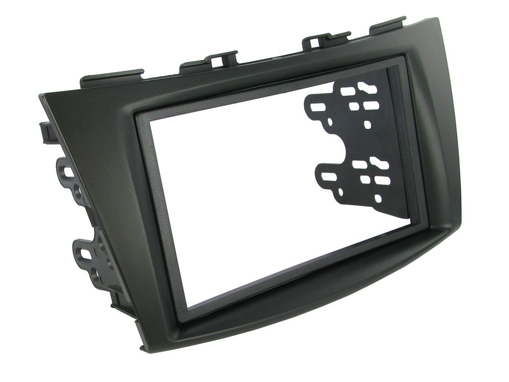 Grundig 6.8" Apple Android Double Din Stereo Fitting Kit + Steering Wheel Stalk Controls to fit Suzuki Swift 2011-17